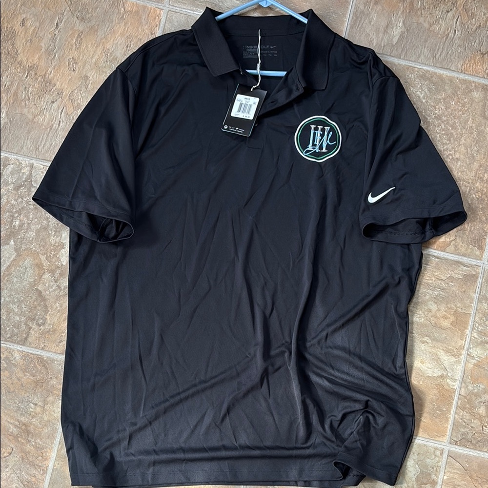 Nike Black Golf Polo Shirt 2XL